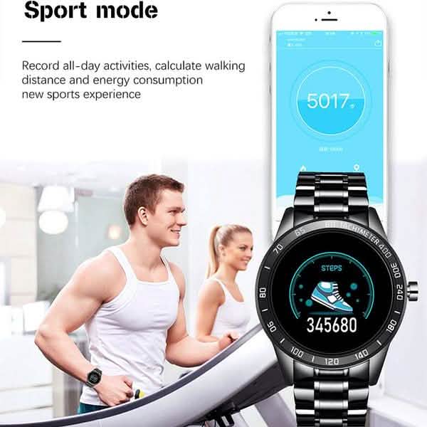 LIGE Steel Band Smart Watch DailySale