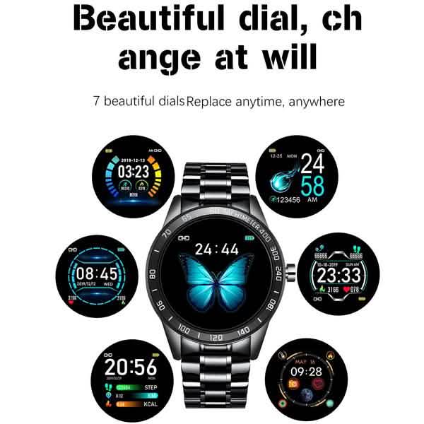 LIGE Steel Band Smart Watch DailySale