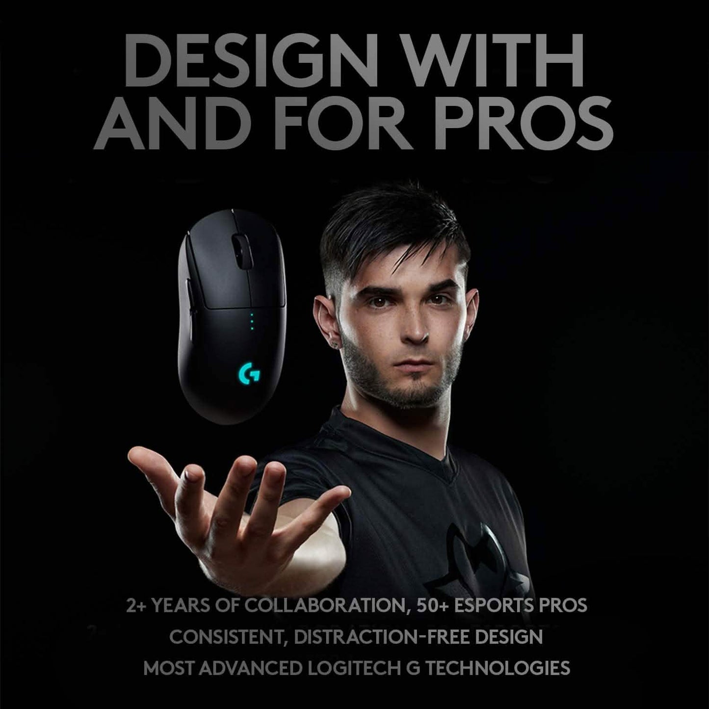 Logitech G Pro Wireless Gaming FPS Mouse with Advanced Gaming Sensor (Refurbished) DailySale