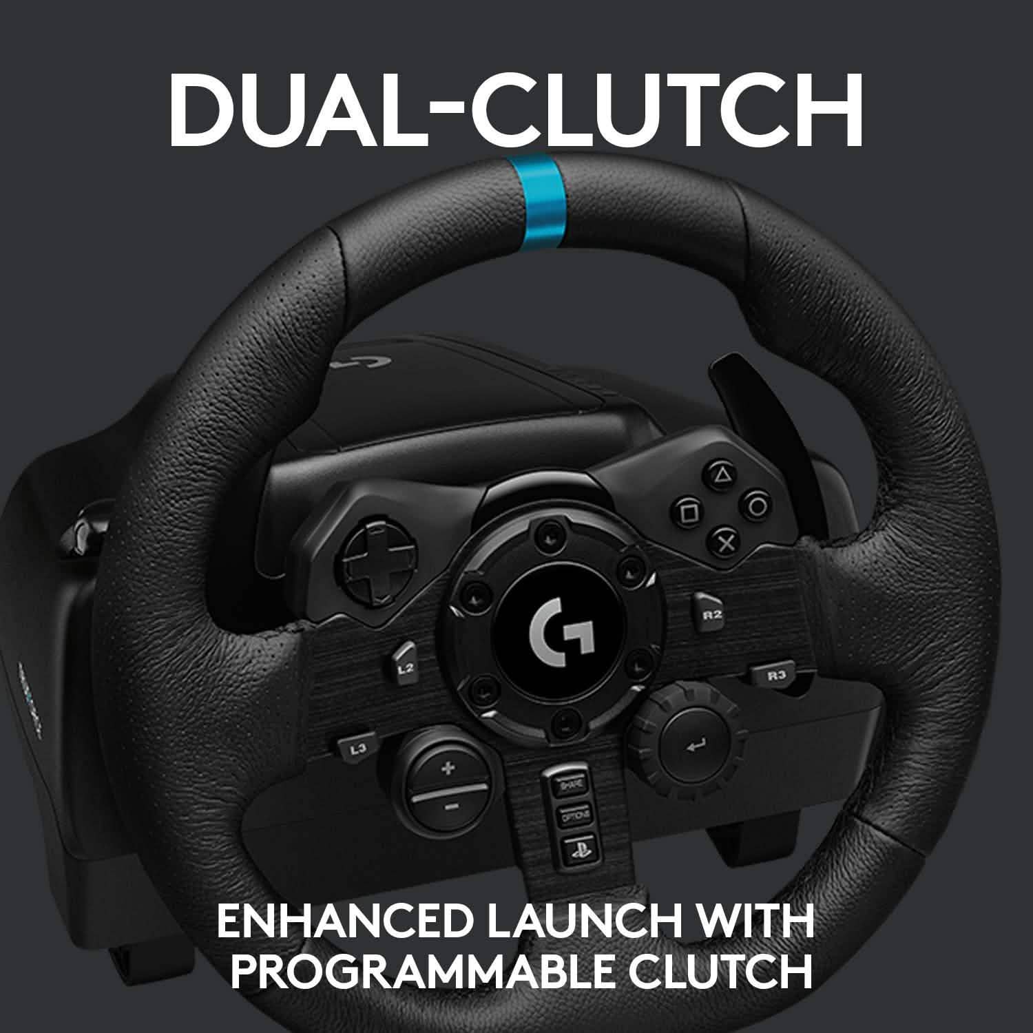 Logitech G923 Racing Wheel and Pedals (Refurbished) DailySale