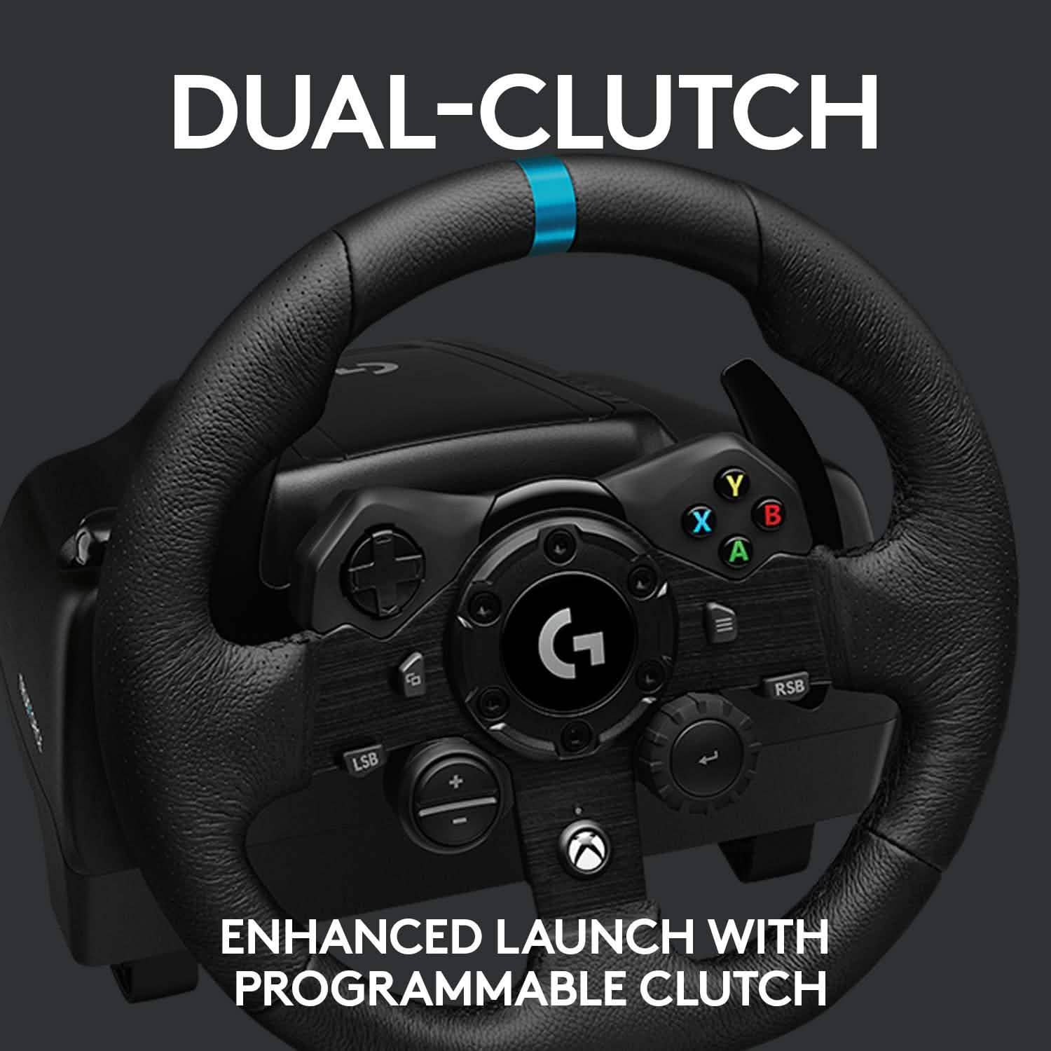 Logitech G923 Racing Wheel and Pedals (Refurbished) DailySale