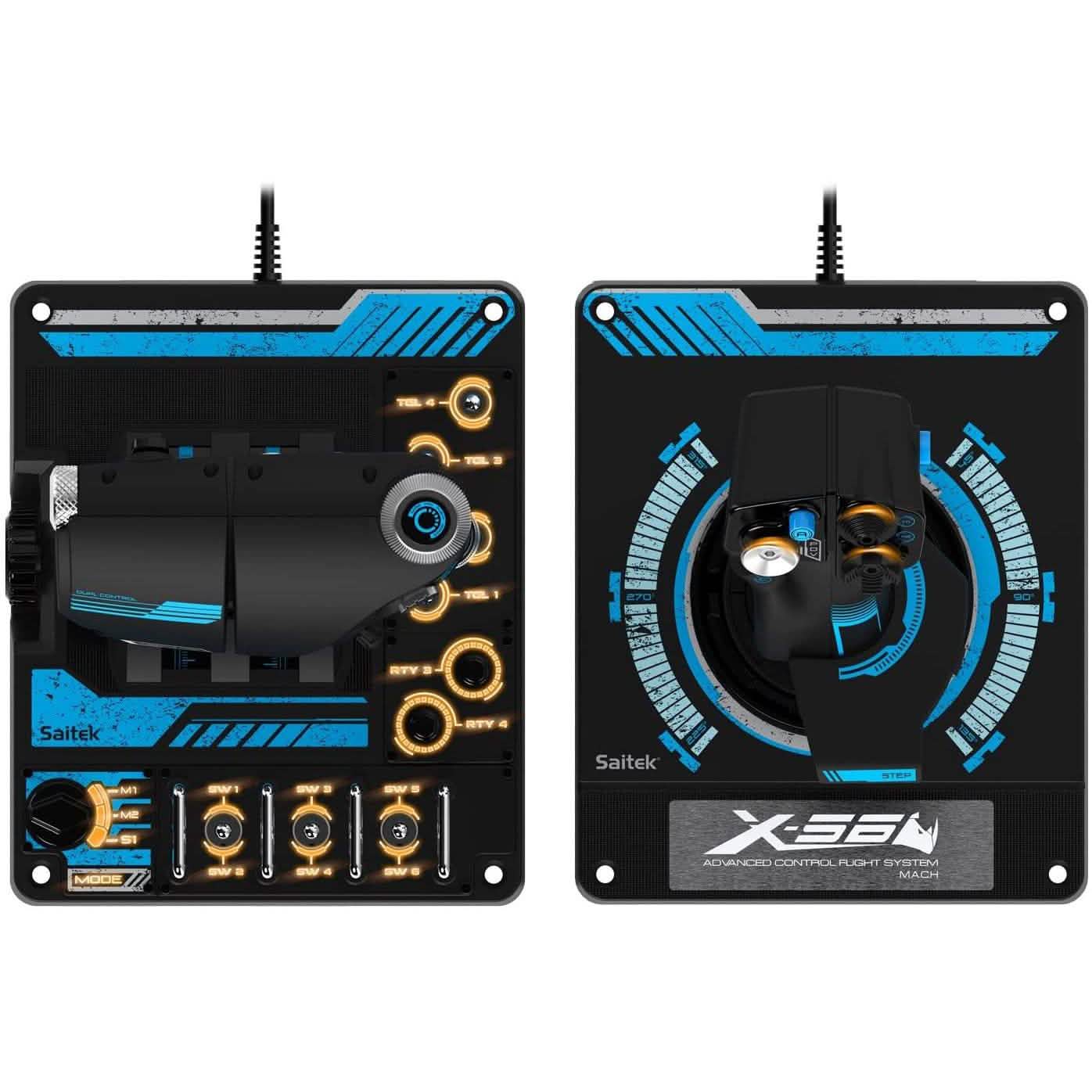 Logitech Gaming G Saitek Pro Flight X56 Rhino HOTAS DailySale