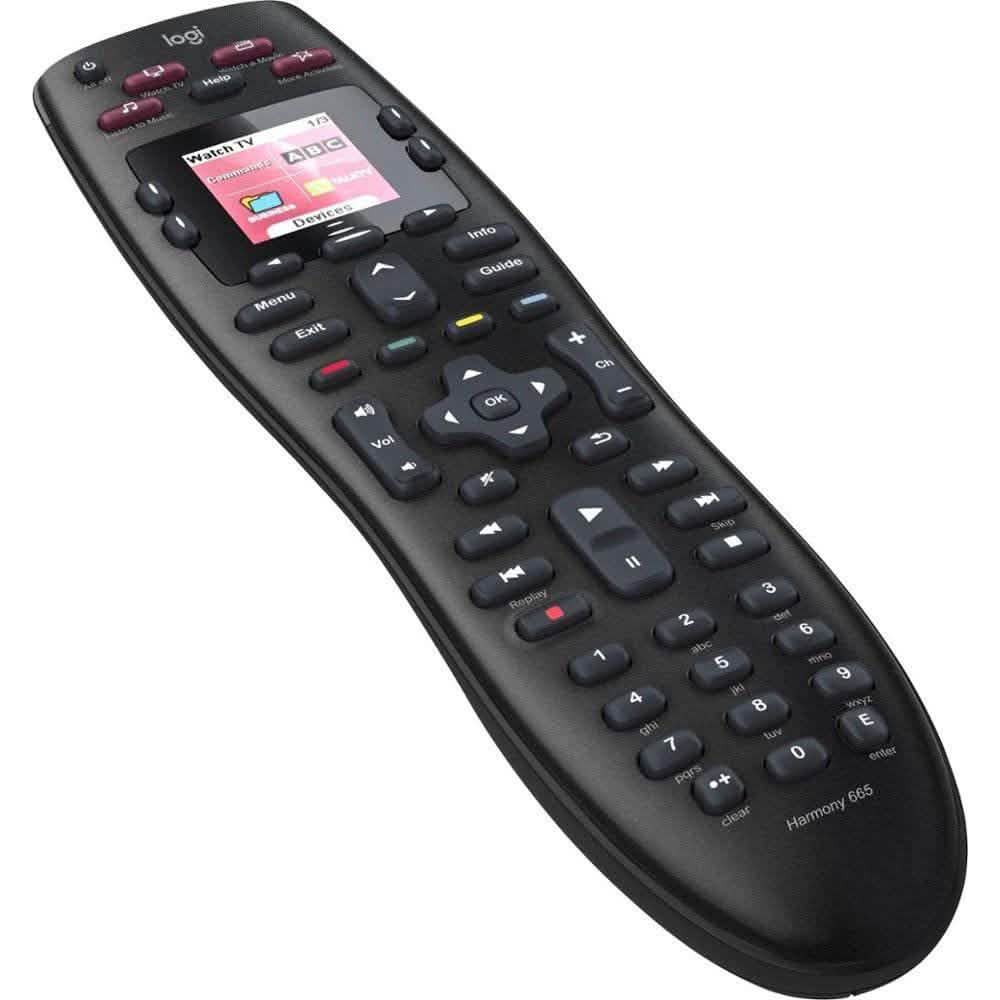 Logitech Harmony 665 Advanced Advanced Universal Remote Color LCD Screen (Refurbished) DailySale