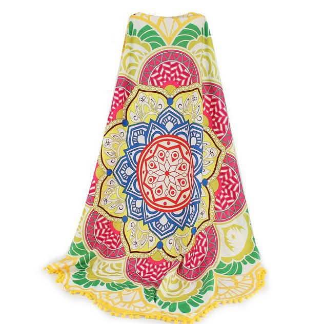 Lotus Flower Beach Throw DailySale