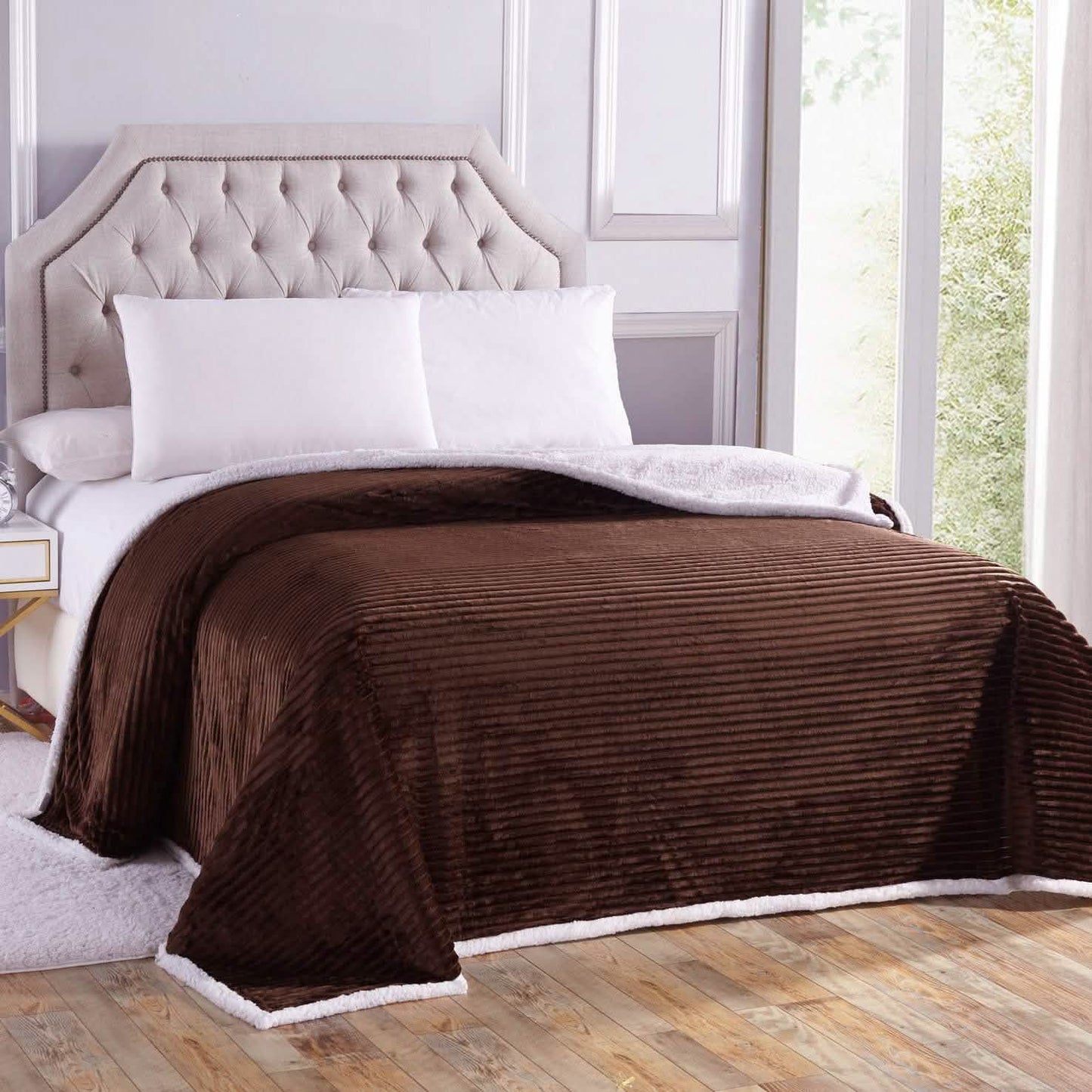 Luxurious Reversible Designer Sherpa DailySale