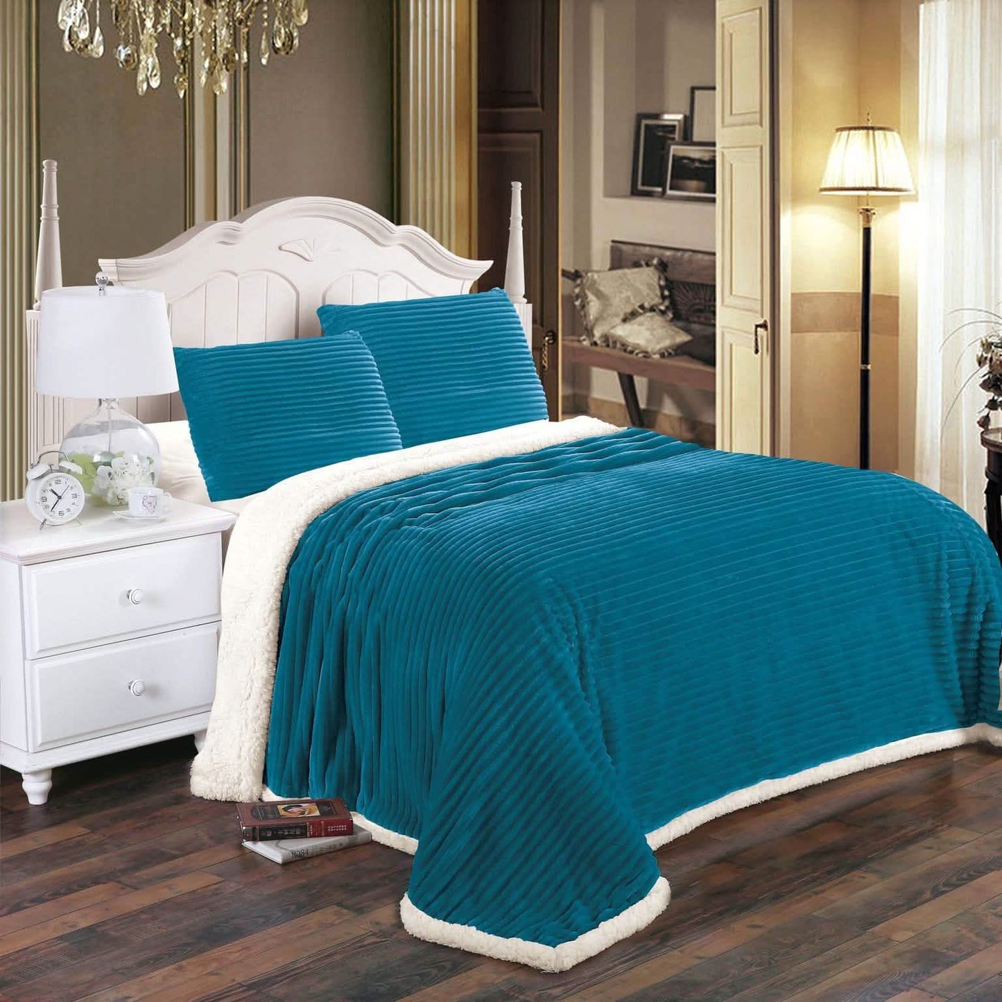 Luxurious Reversible Designer Sherpa DailySale