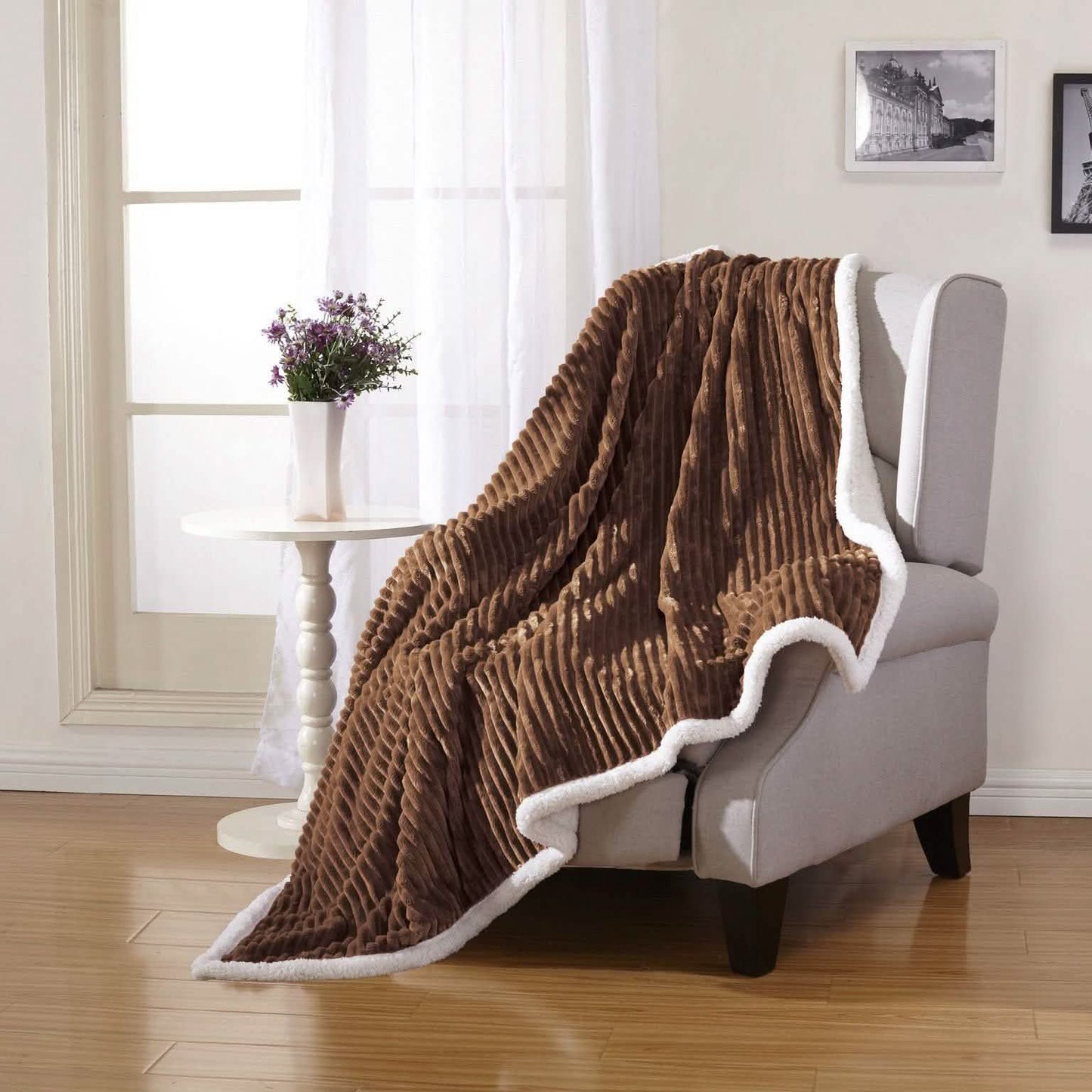 Luxurious Reversible Designer Sherpa DailySale