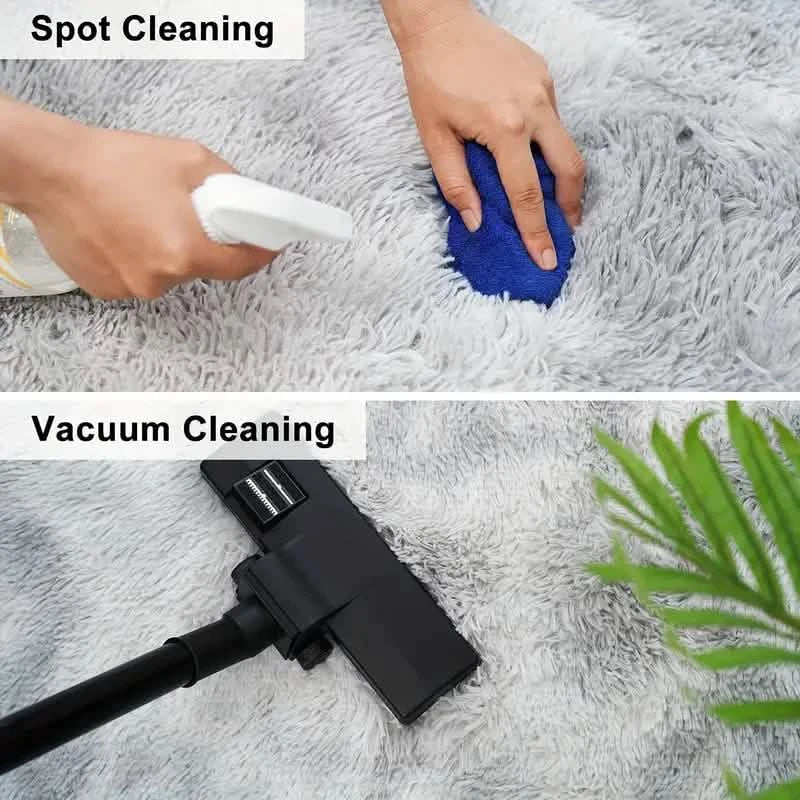 Luxurious Velvet Rectangular Shaggy Plush Carpet Rug DailySale