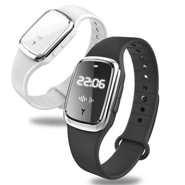 M2 Rechargeable Natural Ultrasonic Mosquito Repellent Watch DailySale