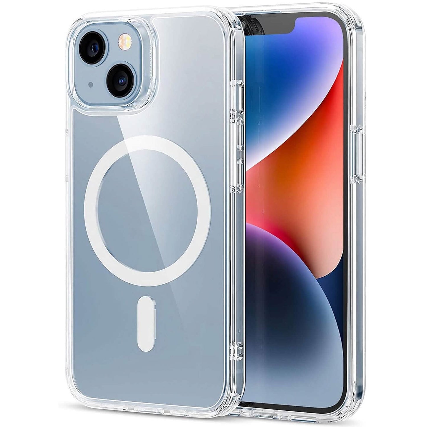 Magnetic Clear Phone Case Shockproof  Transparent Phone Cover DailySale