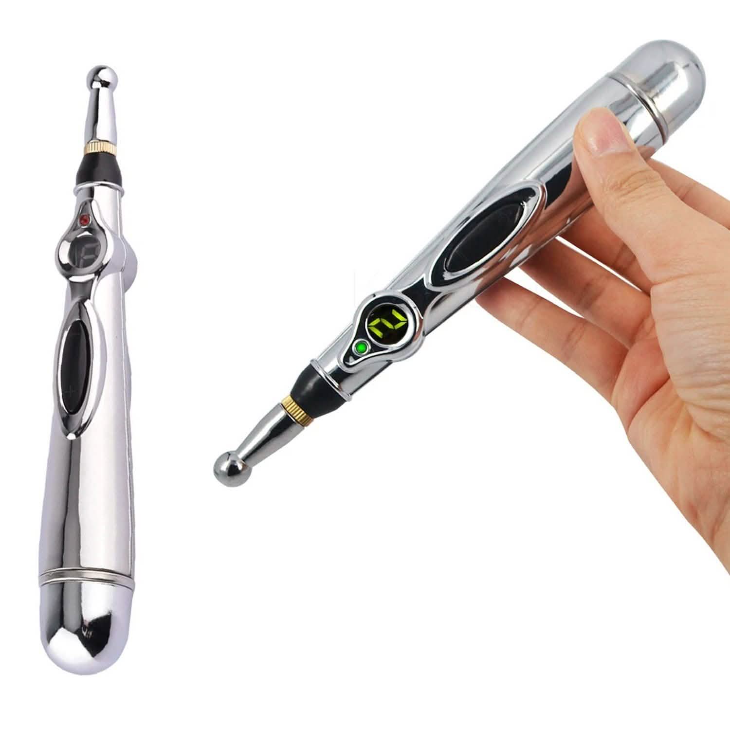 Magnetic Electric Acupuncture Meridians Laser Therapy Heal Massage Pen DailySale