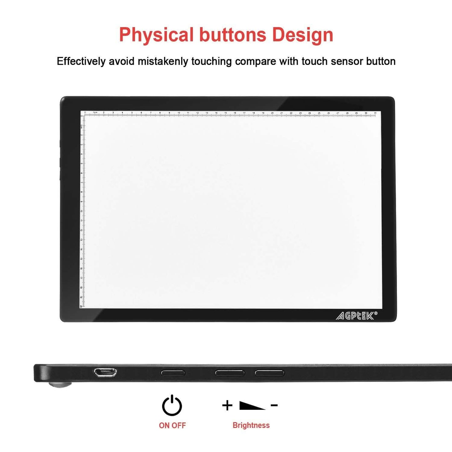 Magnetic LED Artcraft Tracing Light Pad A4 Size Lightbox DailySale