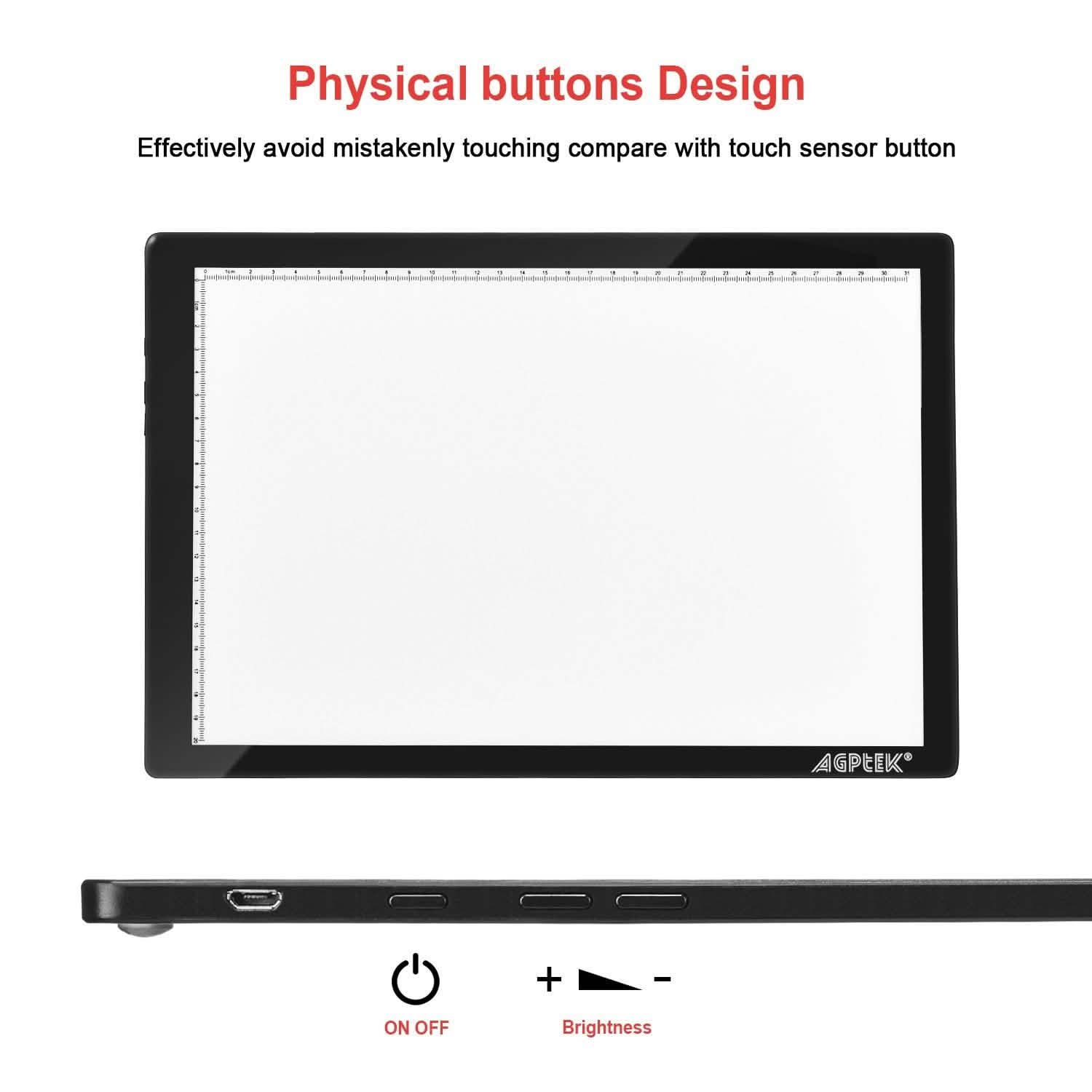 Magnetic LED Artcraft Tracing Light Pad A4 Size Lightbox DailySale