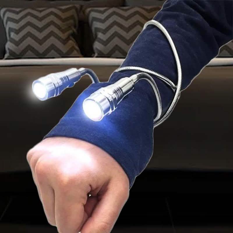 Magnetic LED Pocket Handheld Flashlight with Flexible Neck DailySale