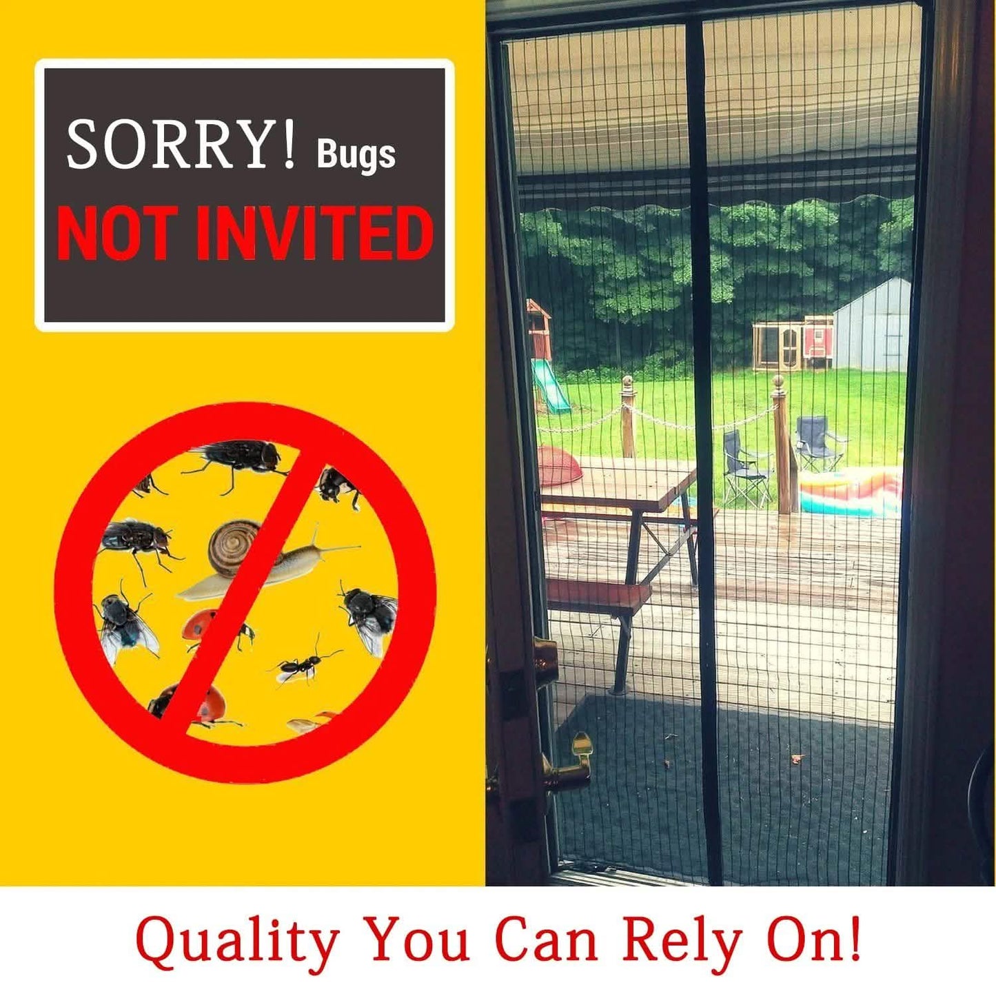 Magnetic Mosquito Screen Door DailySale