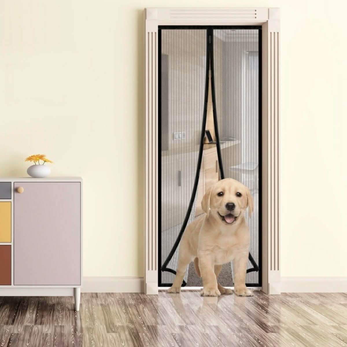 Magnetic Screen Door Hand-Free Mosquito Screen Door Net DailySale