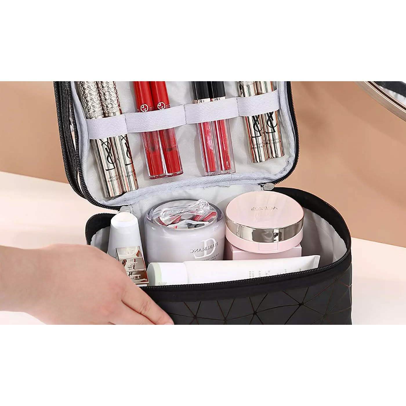 Makeup Bags Double layer Travel Cosmetic Cases DailySale