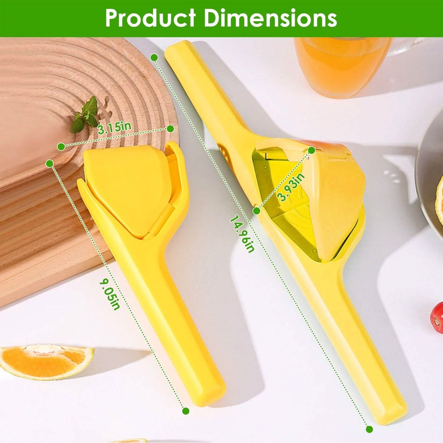 Manual Lemon Squeezer Fold Flat Design DailySale