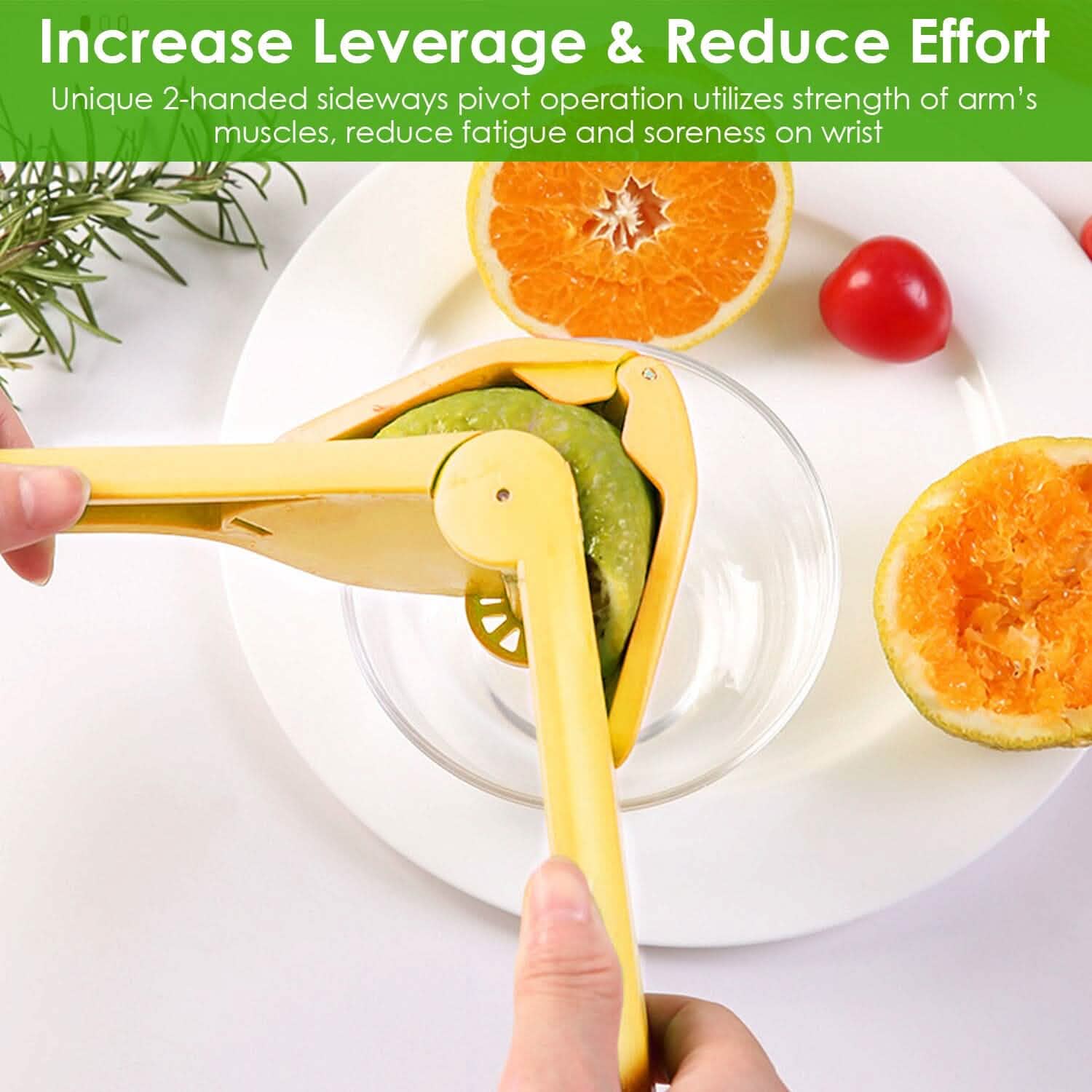Manual Lemon Squeezer Fold Flat Design DailySale