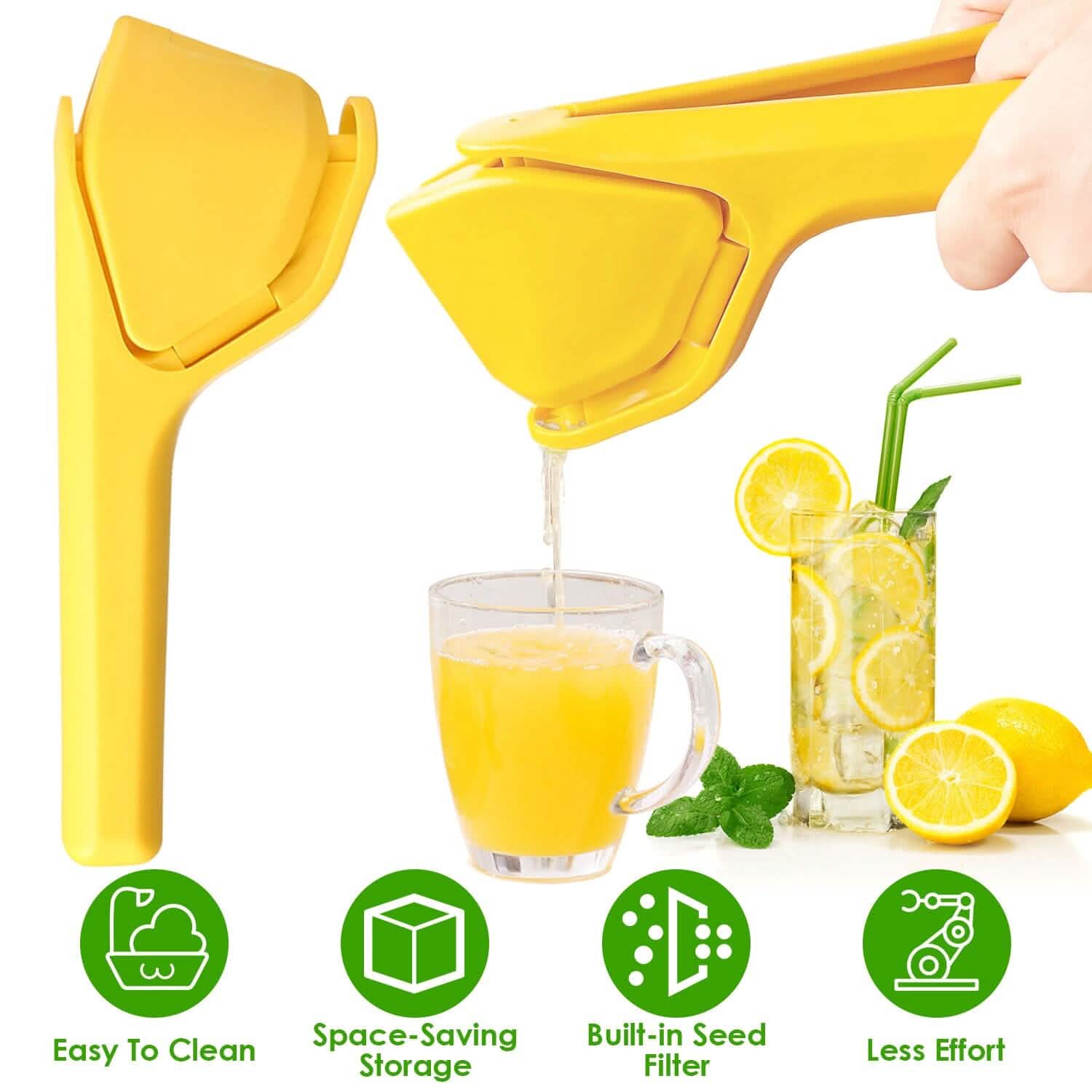 Manual Lemon Squeezer Fold Flat Design DailySale