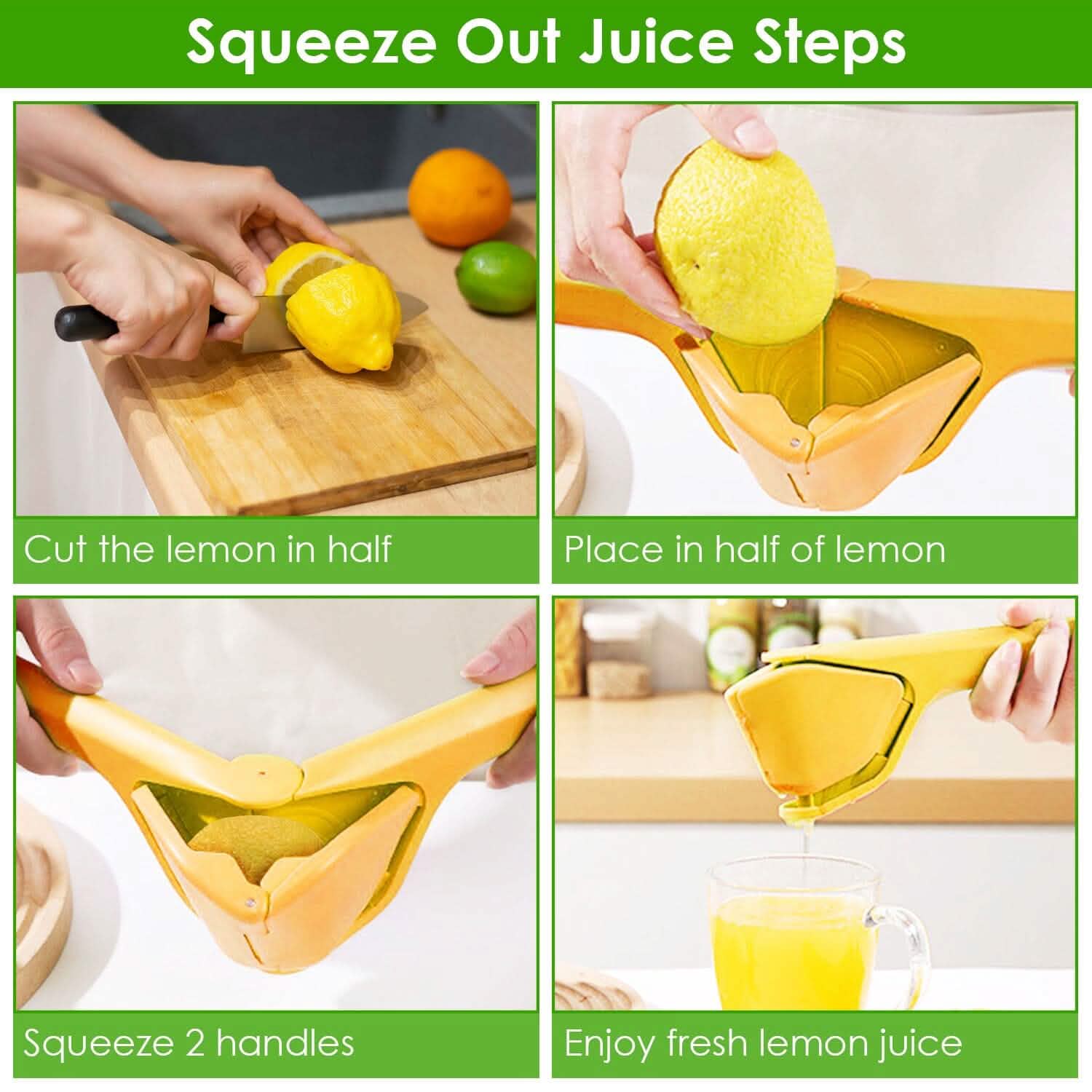 Manual Lemon Squeezer Fold Flat Design DailySale
