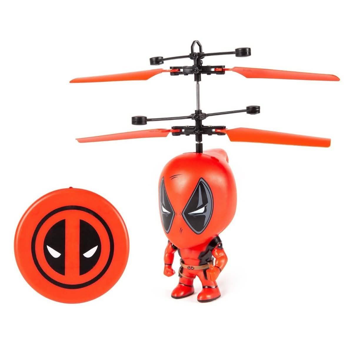 Marvel Licensed 3.5 Inch Flying Figure IR UFO Big Head Helicopter DailySale
