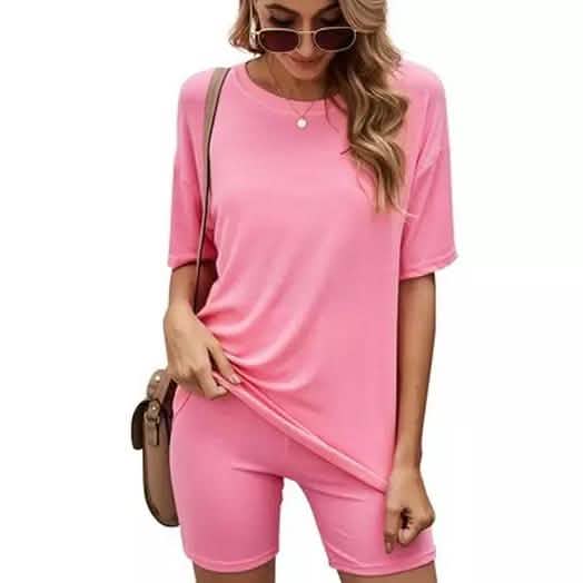 Matching Biker Short and T-Shirt Set DailySale