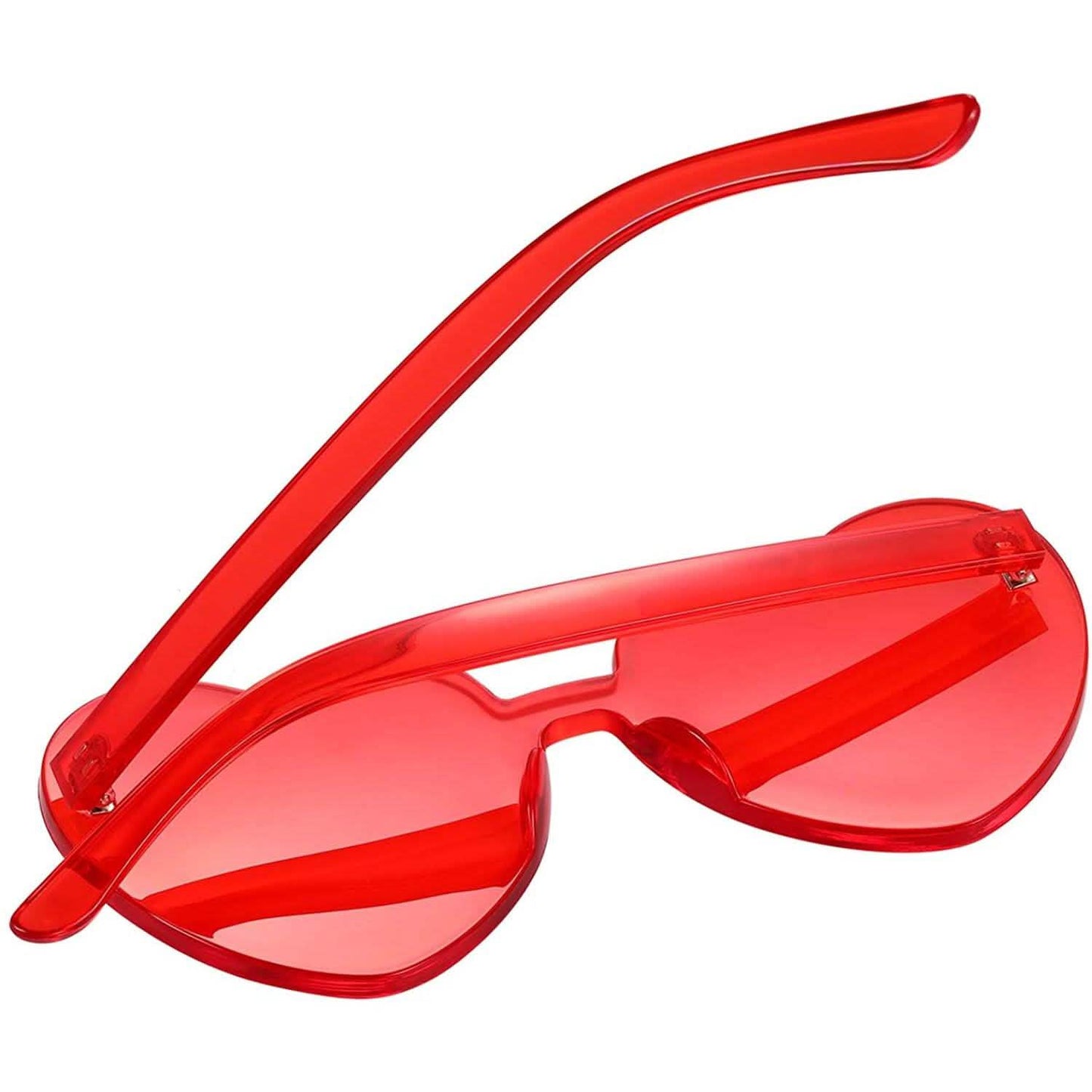 Maxdot Heart Shape Sunglasses Party Sunglasses DailySale