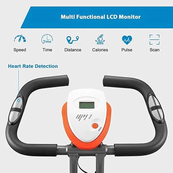 Maxkare MK-4012 Exercise Bike with Arm Resistance Bands DailySale