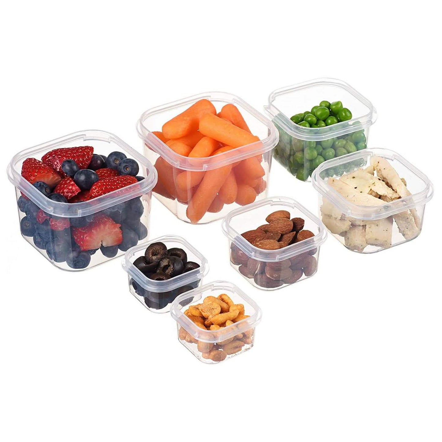 Meal Prep Haven 7 Piece Portion Control Container Kit DailySale