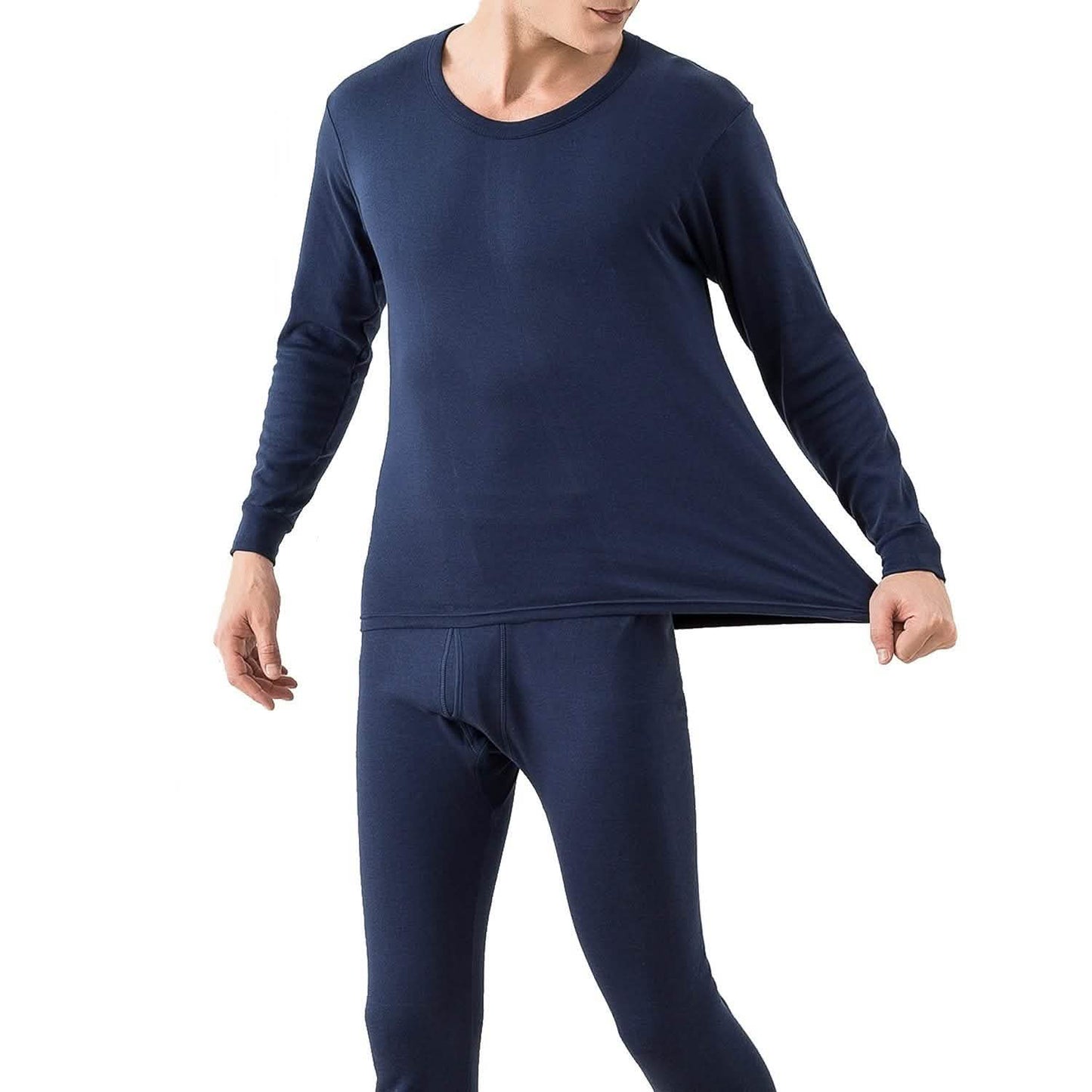 Men Thermal Underwear Set - Long Johns Pants and Long Sleeve DailySale