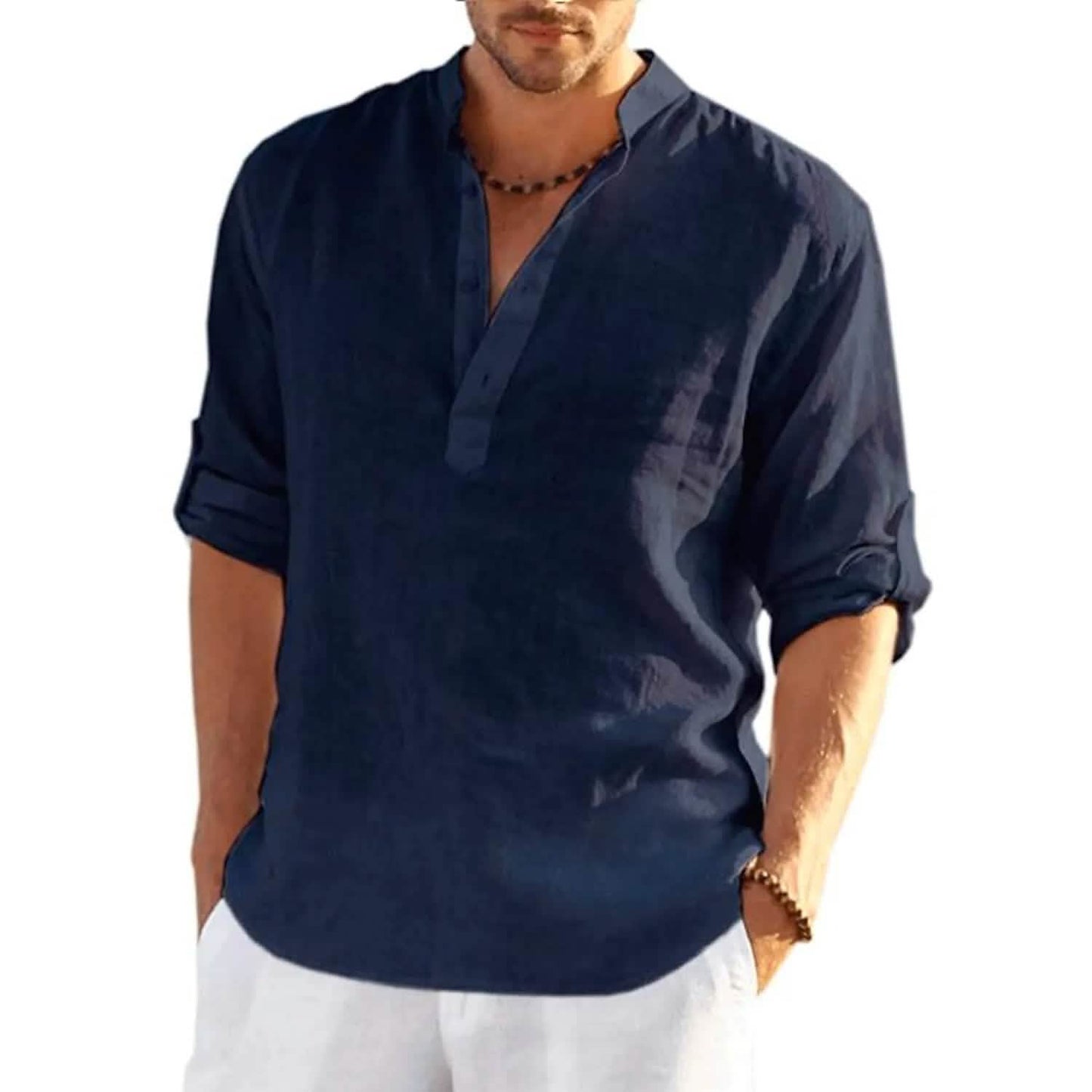 Men's Breathable Quick Dry Button Down Shirt T-Shirt Top DailySale