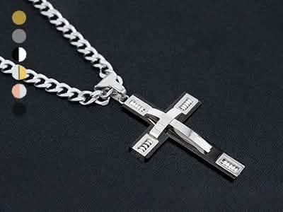 Men's Cross Necklaces in Stainless Steel DailySale