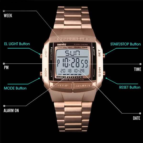 Men's Fashion LED Digital Watch DailySale