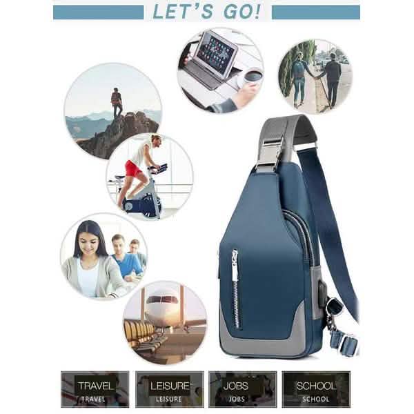 Men's Messenger Shoulder Chest Bag DailySale