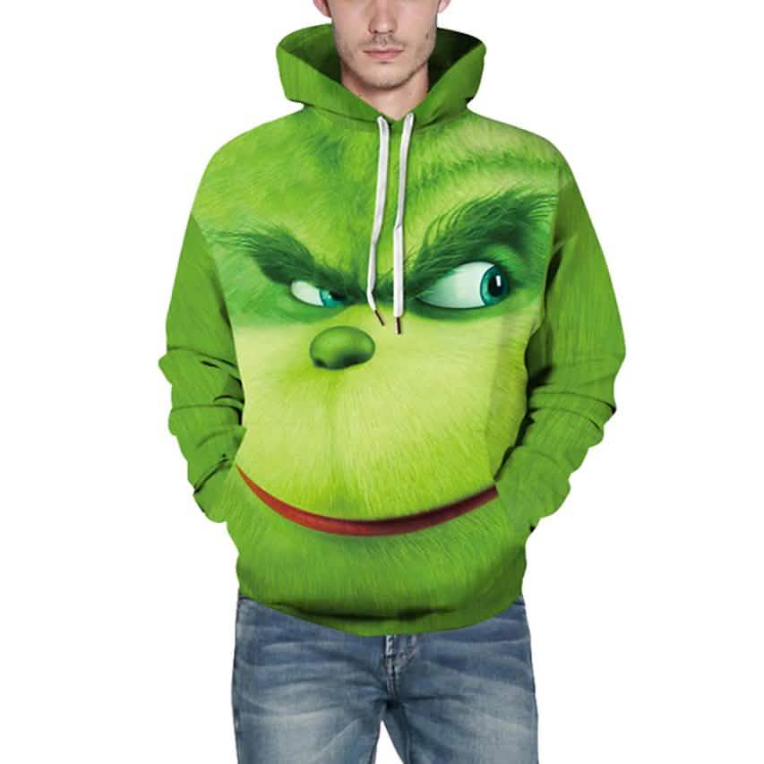 Men's Pullover Hoodie Sweatshirt Cartoon Print 3D DailySale