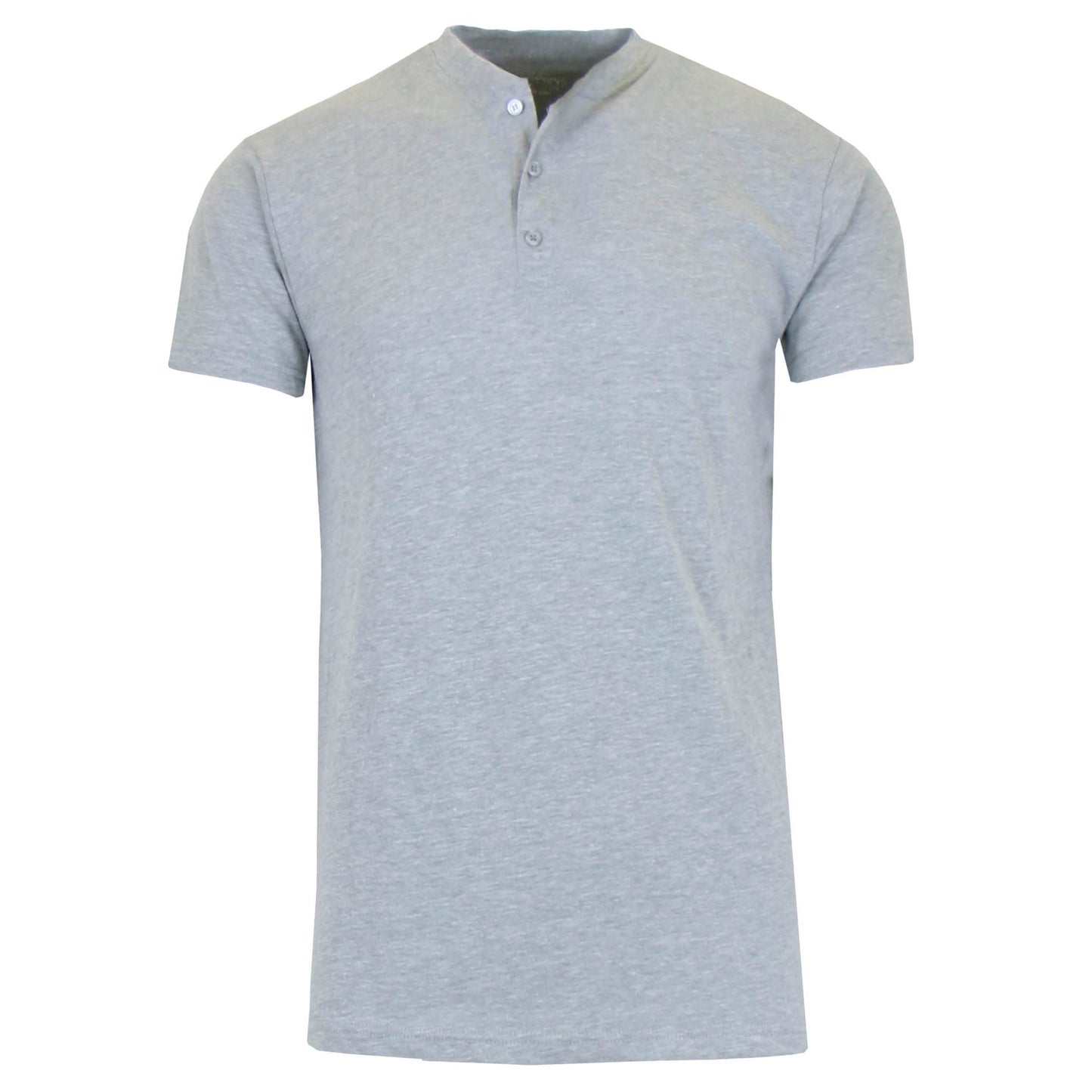 Men's Slim Fitting Short Sleeve Henley Slub Tee DailySale