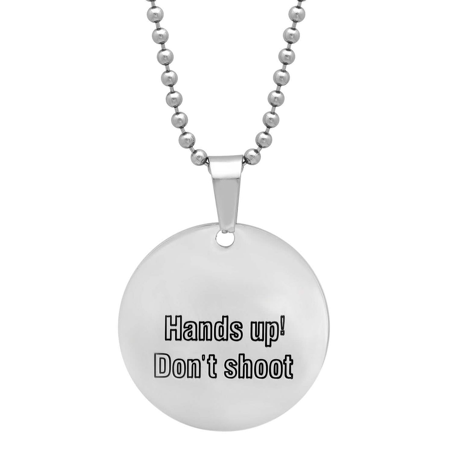 Men's Stainless Steel Detailed Pendant Necklace DailySale