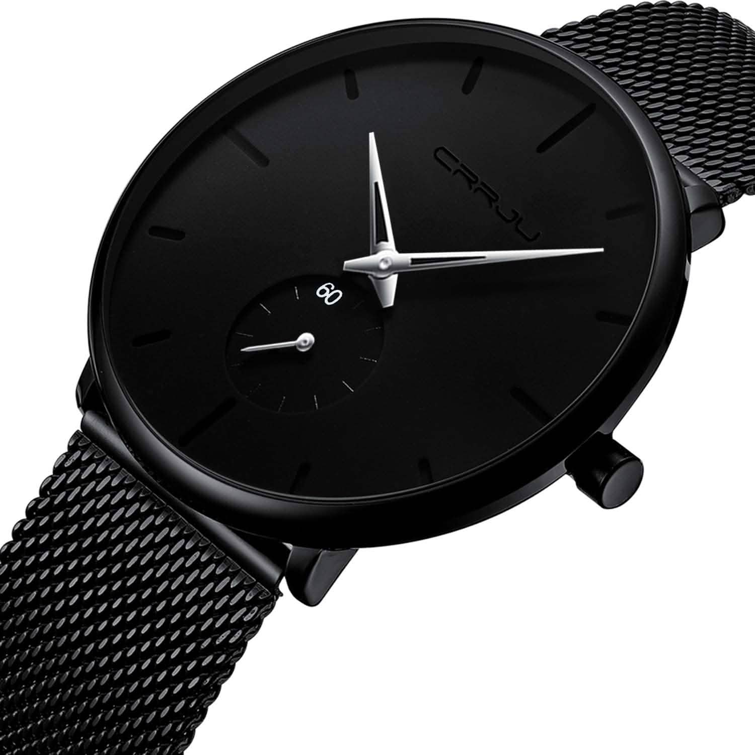 Men's Ultra-Thin Minimalist Waterproof Fashion Wrist Watch DailySale
