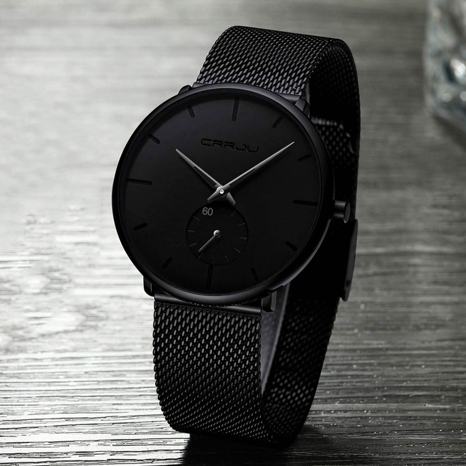 Men's Ultra-Thin Minimalist Waterproof Fashion Wrist Watch DailySale