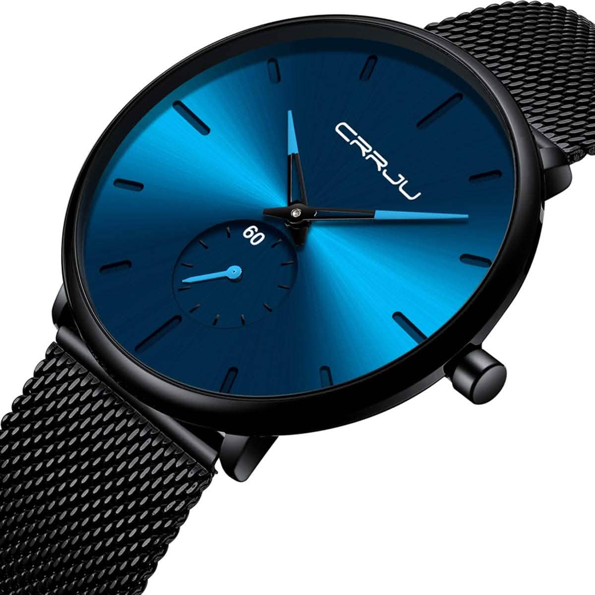 Men's Ultra-Thin Minimalist Waterproof Fashion Wrist Watch DailySale