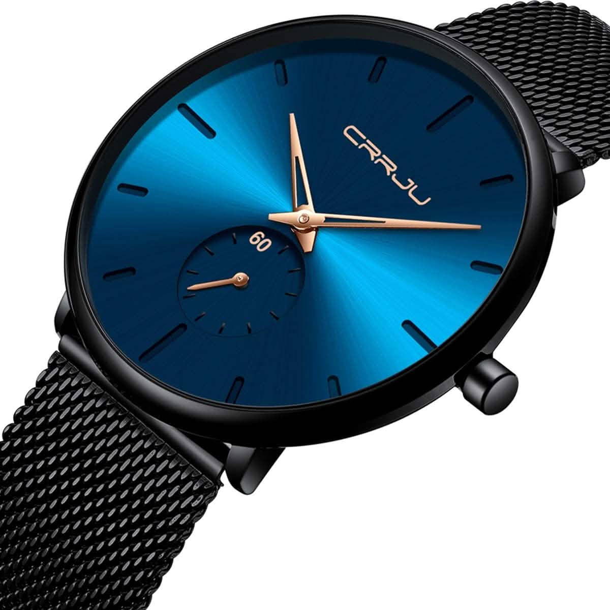 Men's Ultra-Thin Minimalist Waterproof Fashion Wrist Watch DailySale