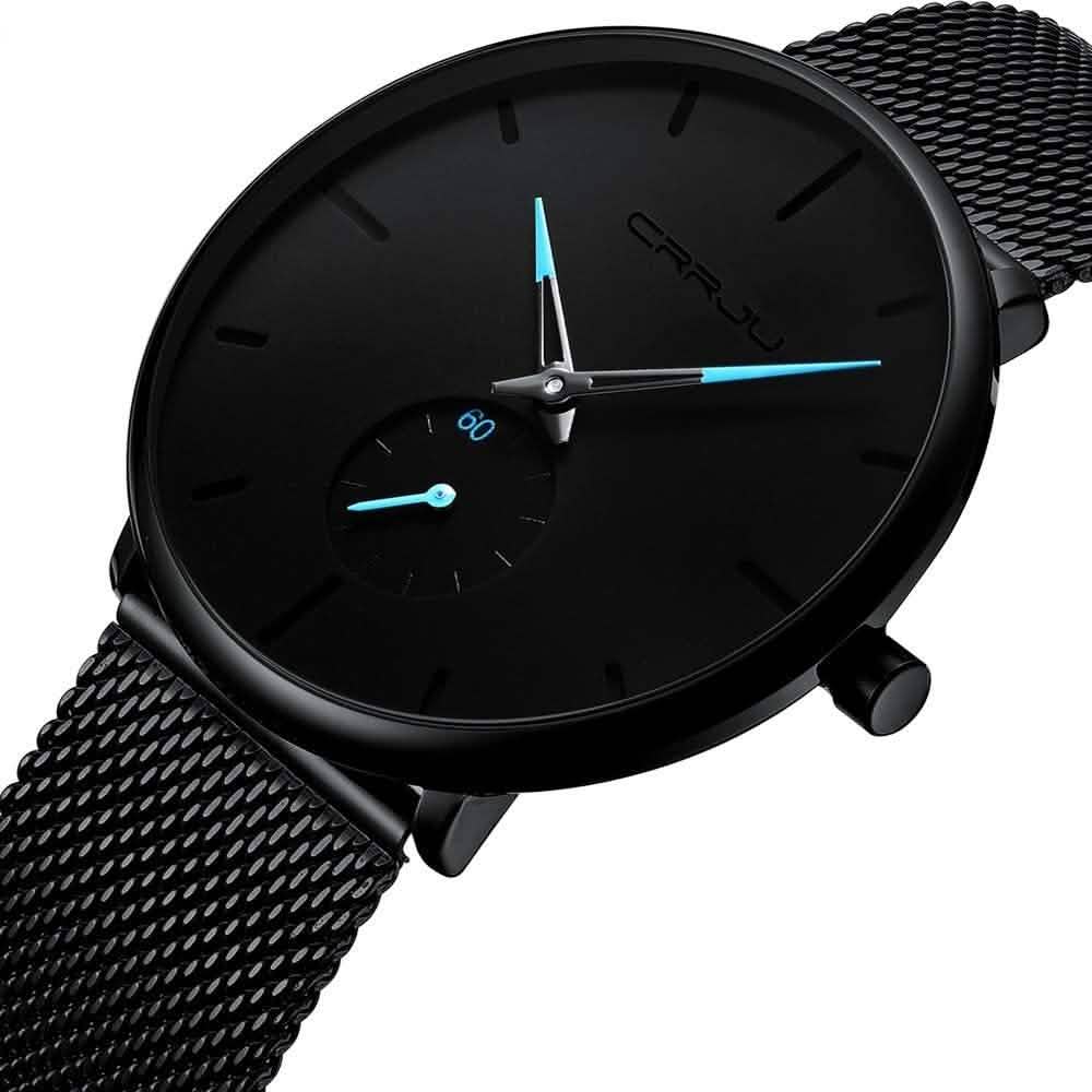 Men's Ultra-Thin Minimalist Waterproof Fashion Wrist Watch DailySale
