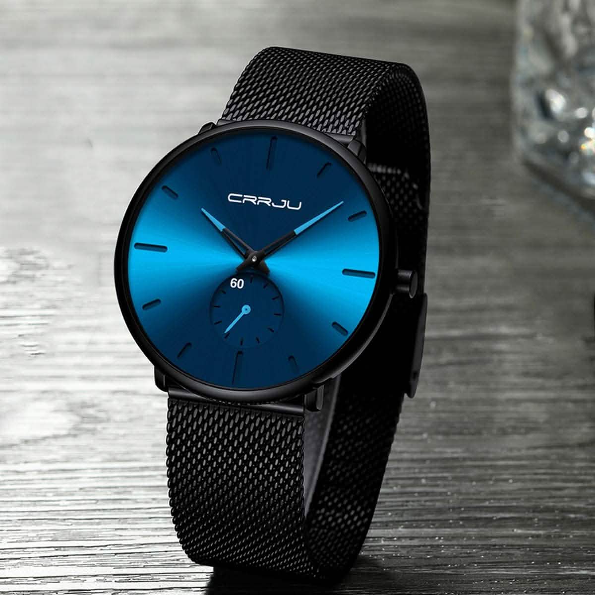 Men's Ultra-Thin Minimalist Waterproof Fashion Wrist Watch DailySale