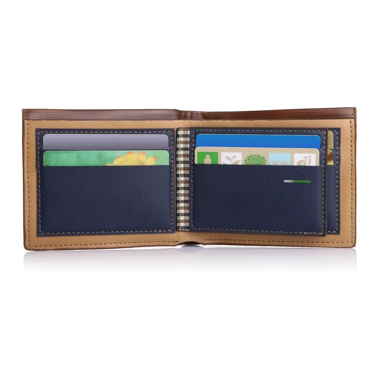 Men's Wallet PU Leather Bifold Purse Credit Card Holders DailySale