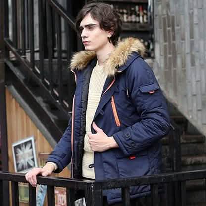 Men's Winter Hooded Down Coat Parkas DailySale