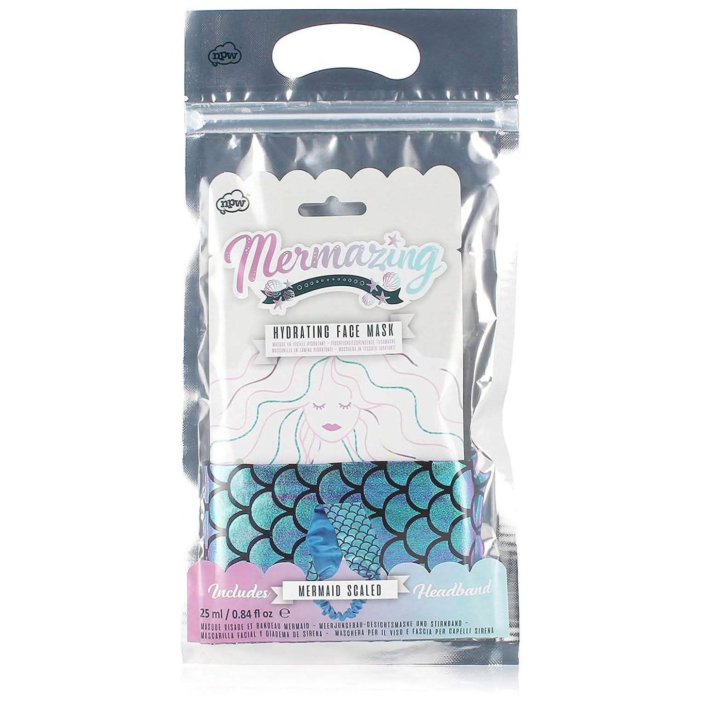 Mermaid Face Mask and Headband Set DailySale