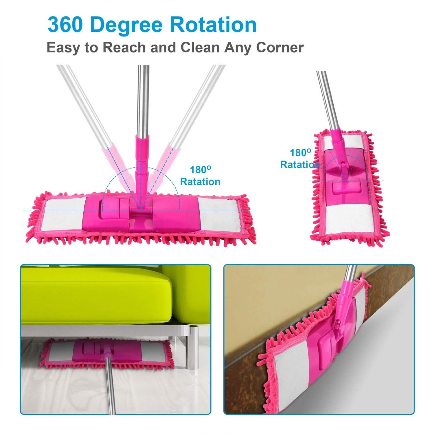 Microfiber 360¬∞ Rotatable Floor Mop DailySale