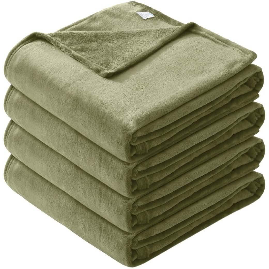 Microfiber Soft Fleece Blanket -Comfy for All Seasons DailySale