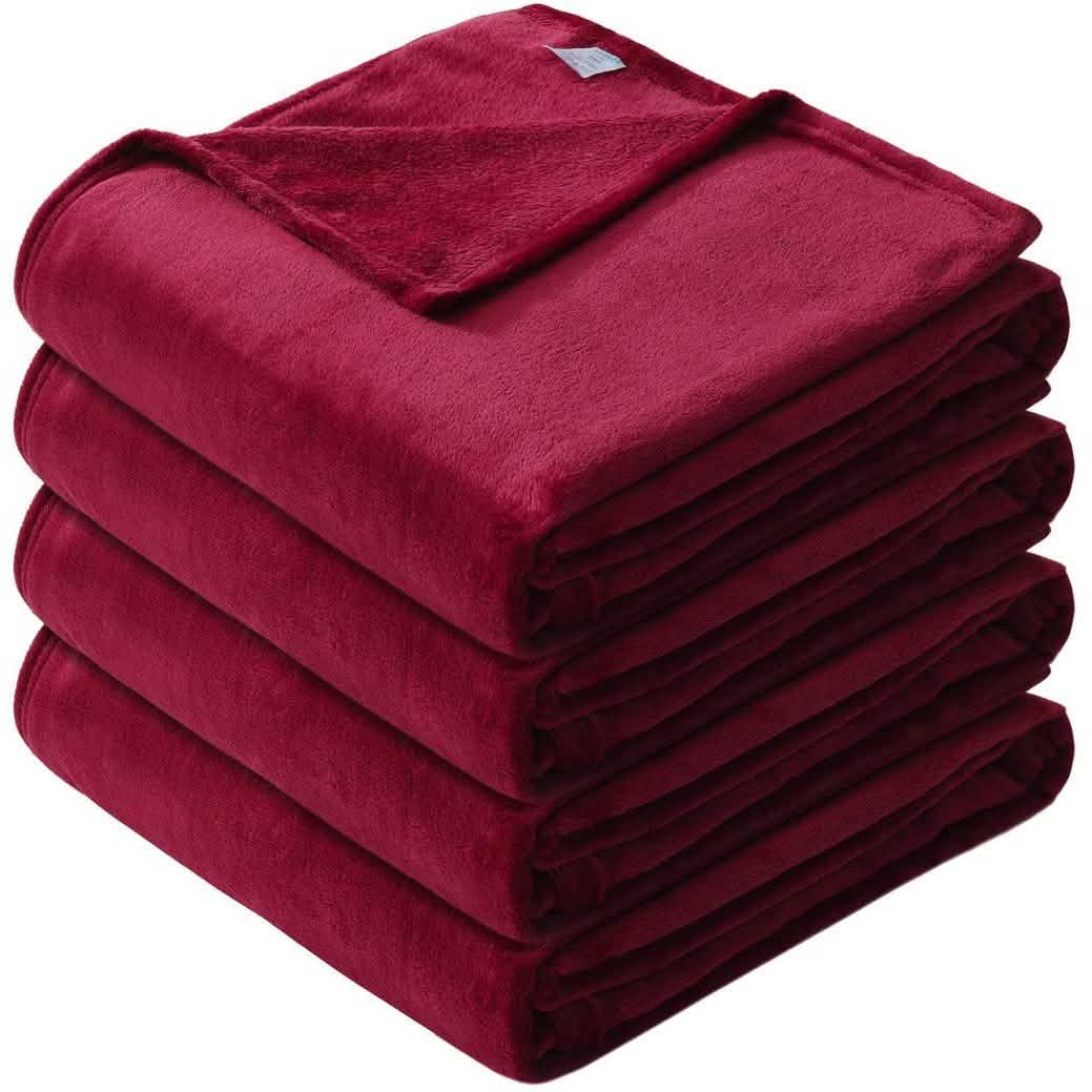 Microfiber Soft Fleece Blanket -Comfy for All Seasons DailySale
